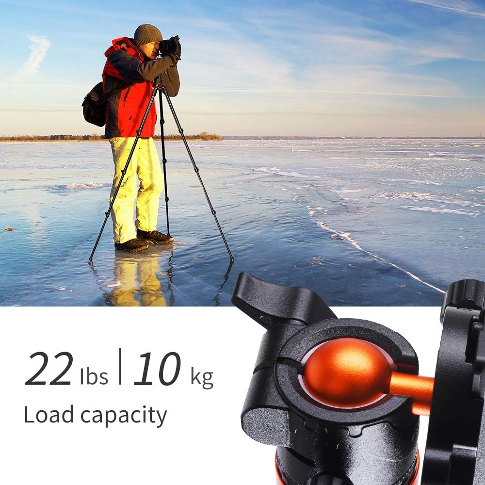 78 inch Aluminum Camera Tripod with 360 Degree Ball Head Z85012