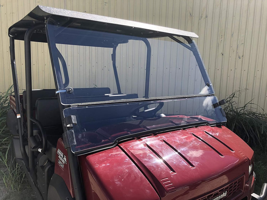 1/4 Polycarbonate Flip Up Windshield for Kawasaki Mule 4000 4010 E22127