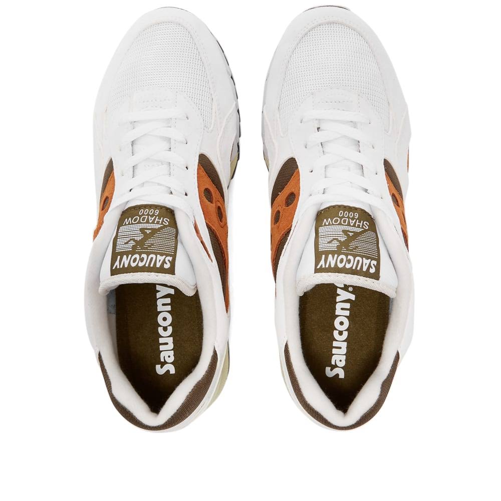 White & Rust Saucony Sneakers J75303
