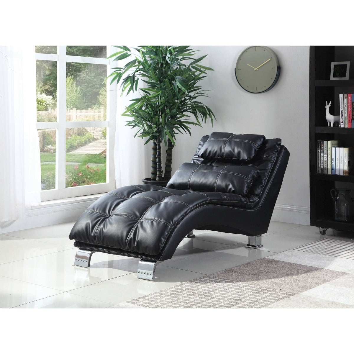 Casual Contemporary Chaise V84874