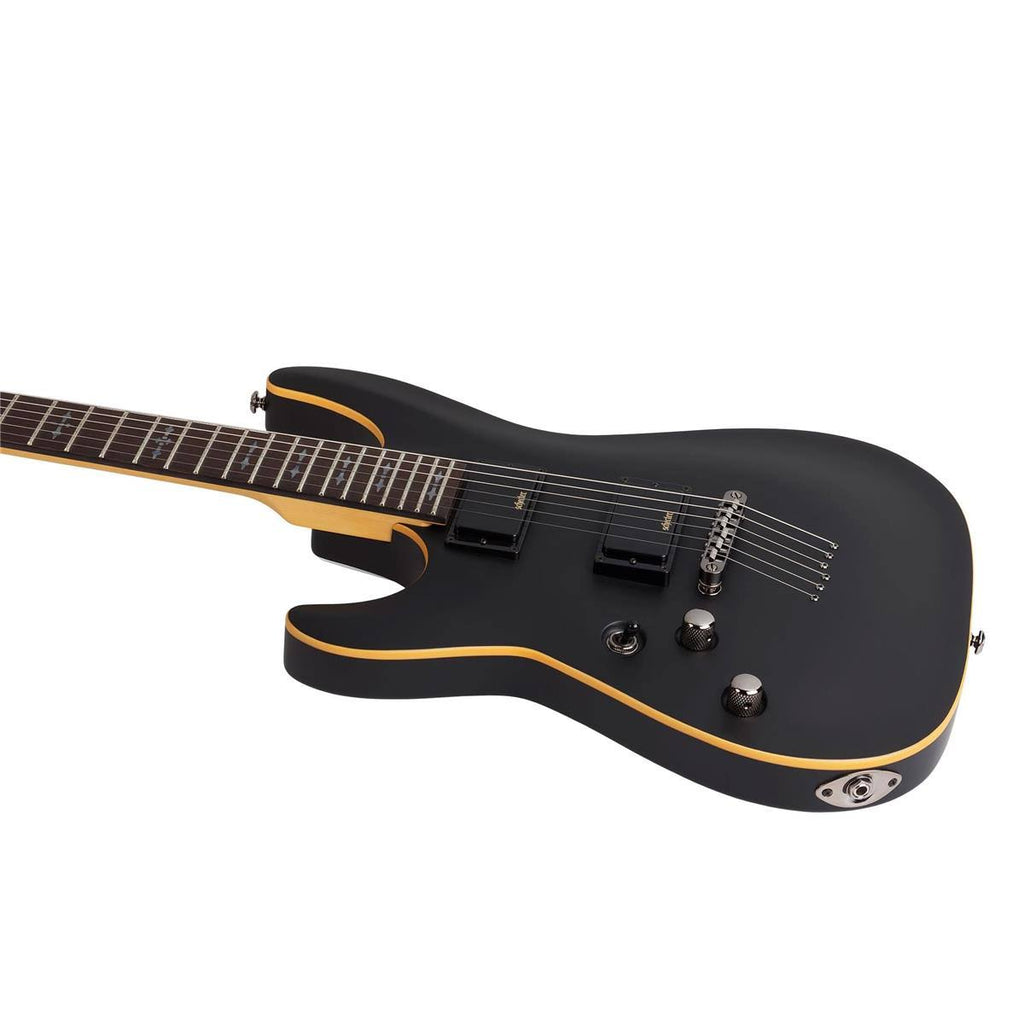 Satin Black Left-Handed Electric Guitar E609728