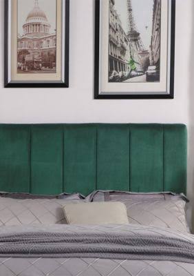 Green Velvet King Headboard V343549