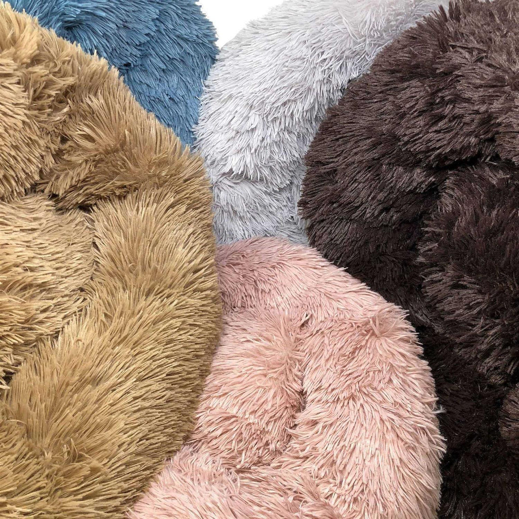 Plush Soft Rounded Dog Bed R4068