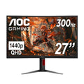 32" Curved Frameless Gaming Monitor 2K QHD 1500R VA 180Hz 0.5ms B26915