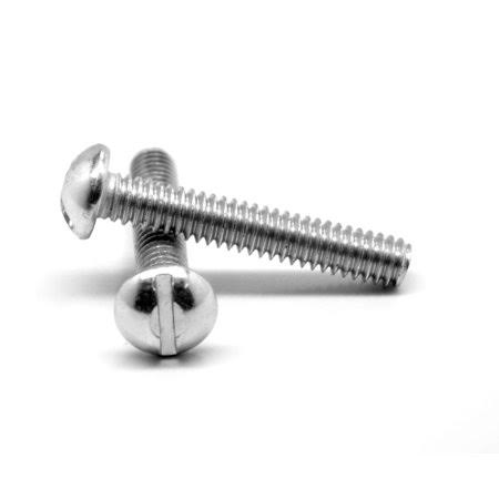 5/16 inch-18 x 5/8 inch Coarse Thread Machine Screw Slotted Round Head Low Carbon Steel Zinc Plated Pk 1000 S90366