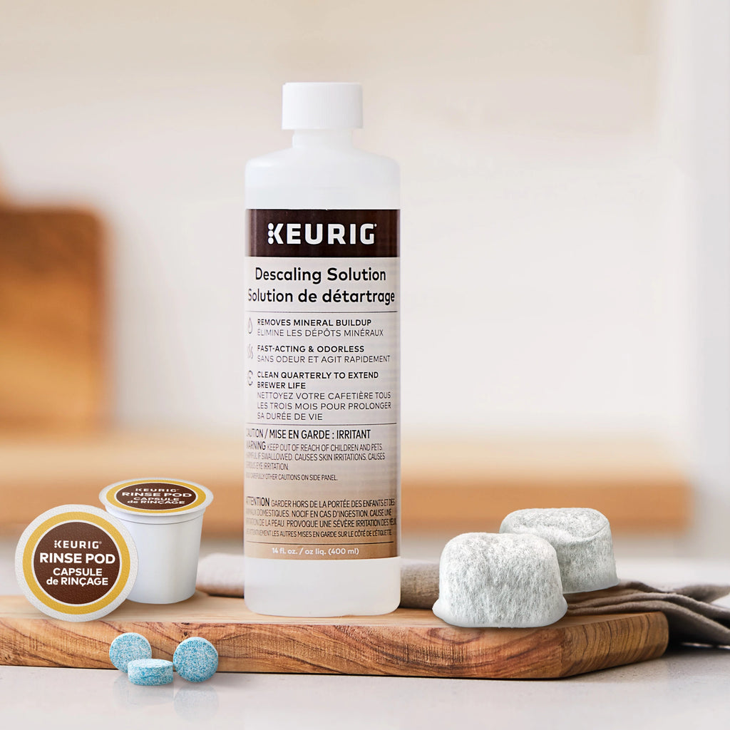 3-Month Brewer Maintenance Kit with Cleaning Tablets, Descaling Solution, Water Filter Cartridges & Rinse Pods X313662