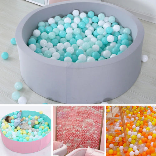 100 Ball Pit Balls Crush Proof Plastic Toy Balls W26488