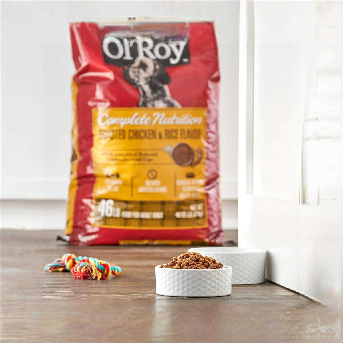Roasted Chicken & Rice Flavor Dry Dog Food W8440