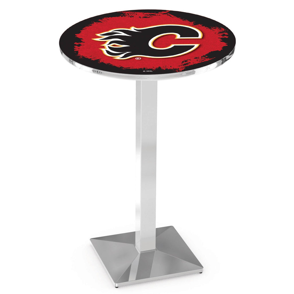 Chrome Pub Table 36 inch I8038