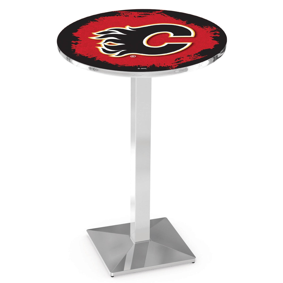 Chrome Pub Table 36 inch I8038