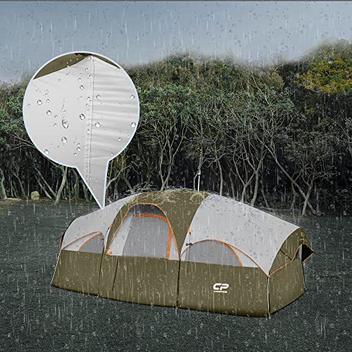 8 Person Camping Tent with Carry Bag A16160