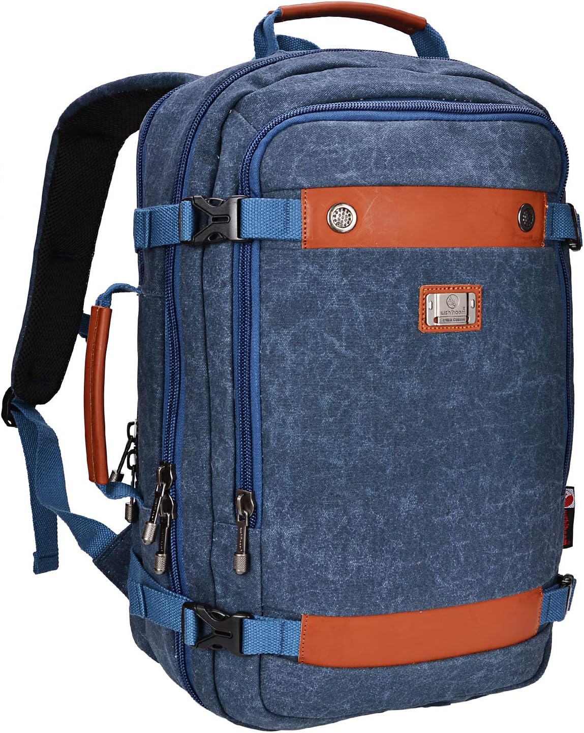 Canvas Travel Backpack Duffel Bag Q4744