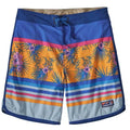 Scallop Hem Stretch Wavefarer Boardshorts - Saffron - 32 M2149