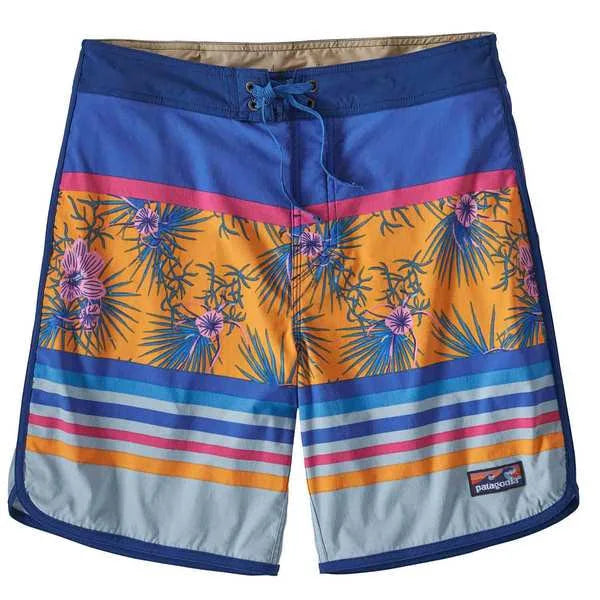Scallop Hem Stretch Wavefarer Boardshorts - Saffron - 32 M2149