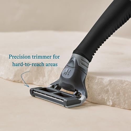 Mens Razor and 3 Razor Blade Refills (Ocean Blue) H383