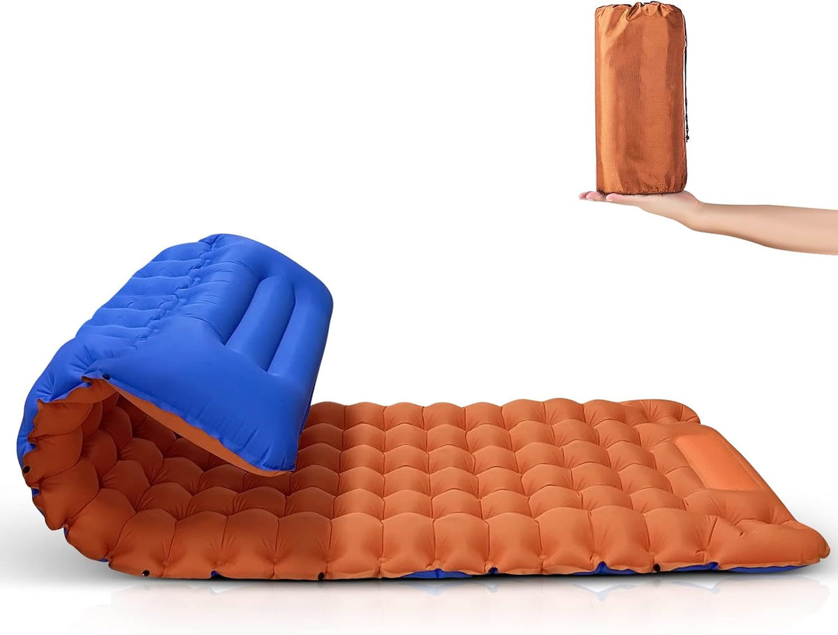 Waterproof Self Inflating Sleeping Pad Camping Mattress Q231