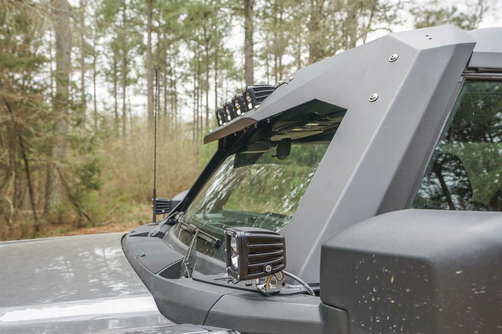 Black ViCowl Windshield Protection for Ford Bronco K41719