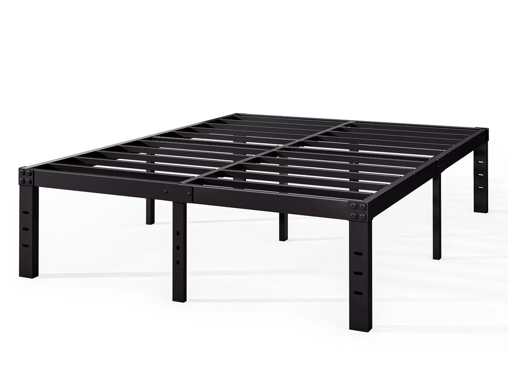 14" Queen Metal Bed Frame with Steel Slats P626806