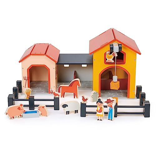 Billy'S Barnyard Farm Ranch Toy Complete Playset J3736