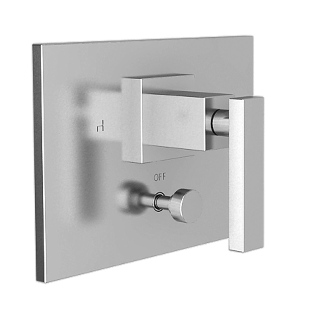 Balanced Pressure Tub & Shower Diverter Plate with Handle F919595