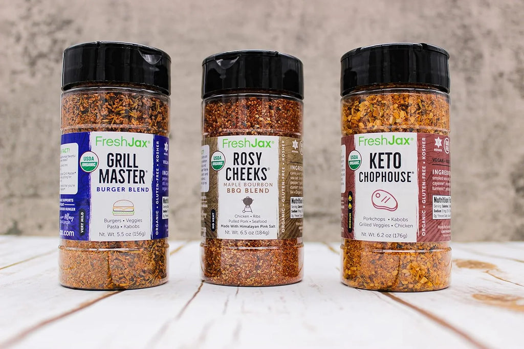 Grilling Spice Gift Sets 3 pack Non GMO Gluten Free Organic Seasoning V297834