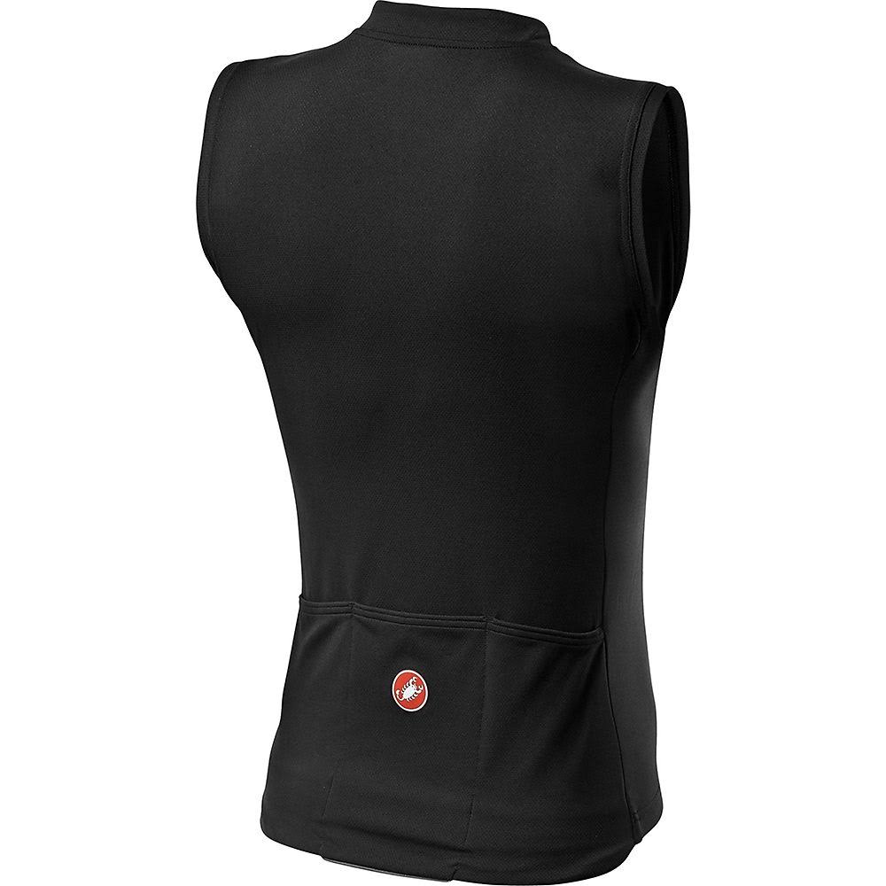 Light Black Sleeveless Jersey W398991