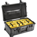 Black Padded Foam Dividers Studio Case J3871