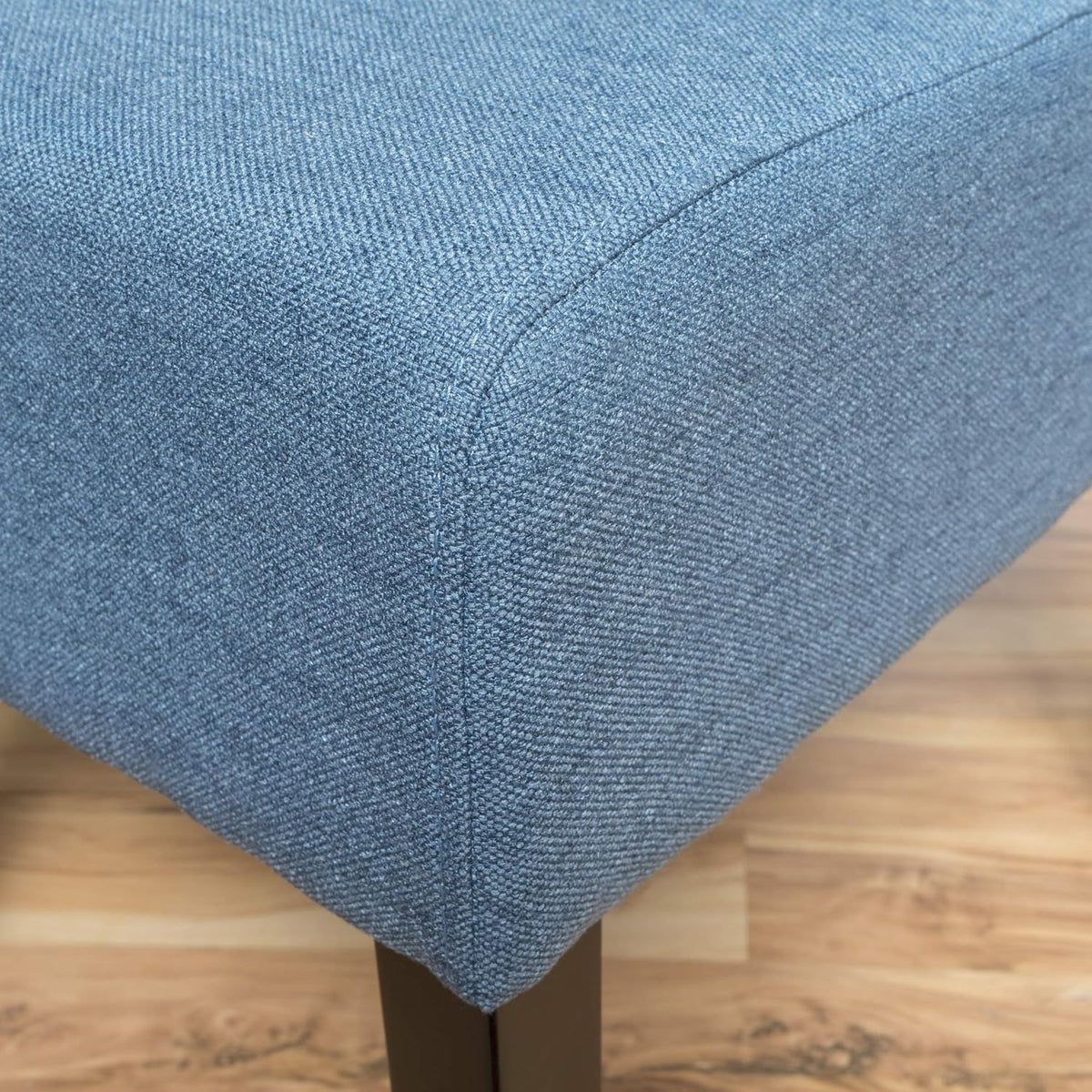 Blue Fabric Dining Chairs, 2-Pcs Set L657417