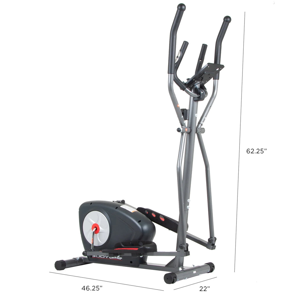 Elliptical Trainer with Adjustable Tension and Heart Rate E543690