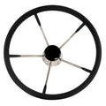 Black Foam 15x22 Diameter Steering Wheel R1093