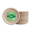 300 Pack Natural Compostable Sugarcane Plates H67447