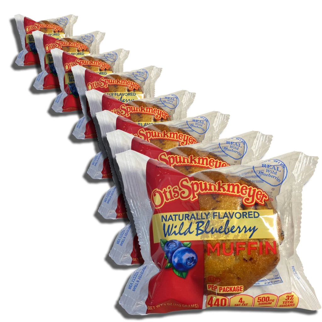 Individually Wrapped Wild Blueberry Muffins 4 Ounce Pack of 12 R1355