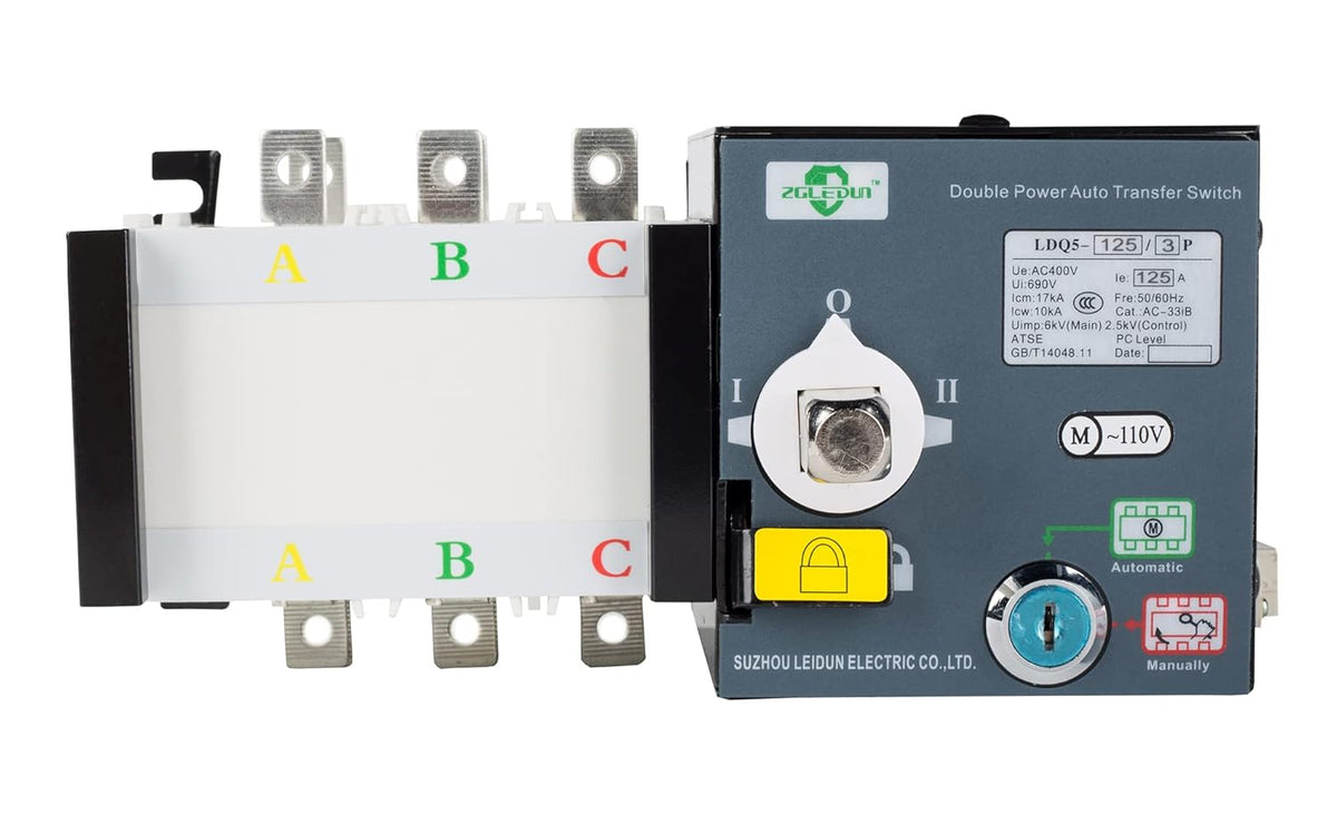 2 Pole 125A Automatic Transfer Switch Pack of 2 K7977