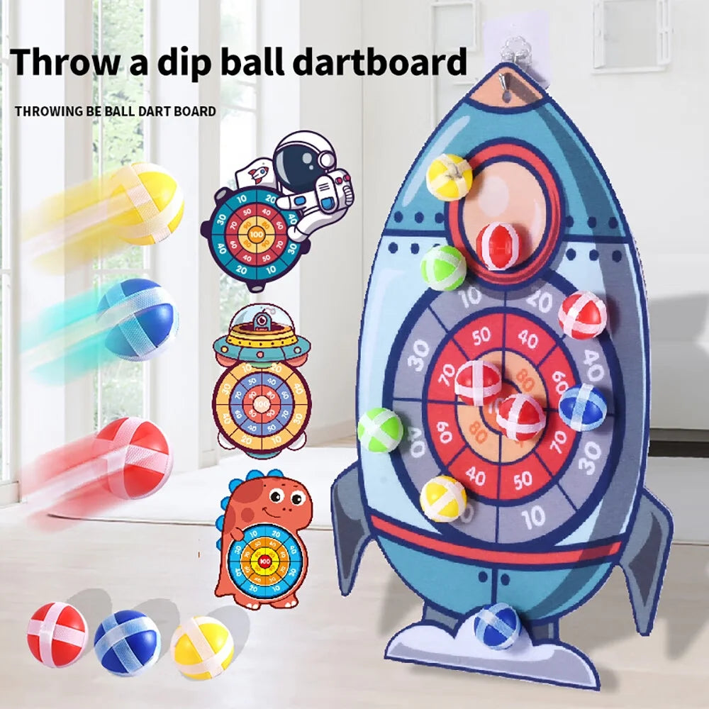 Dart Board with Sticky Balls Toys R59062