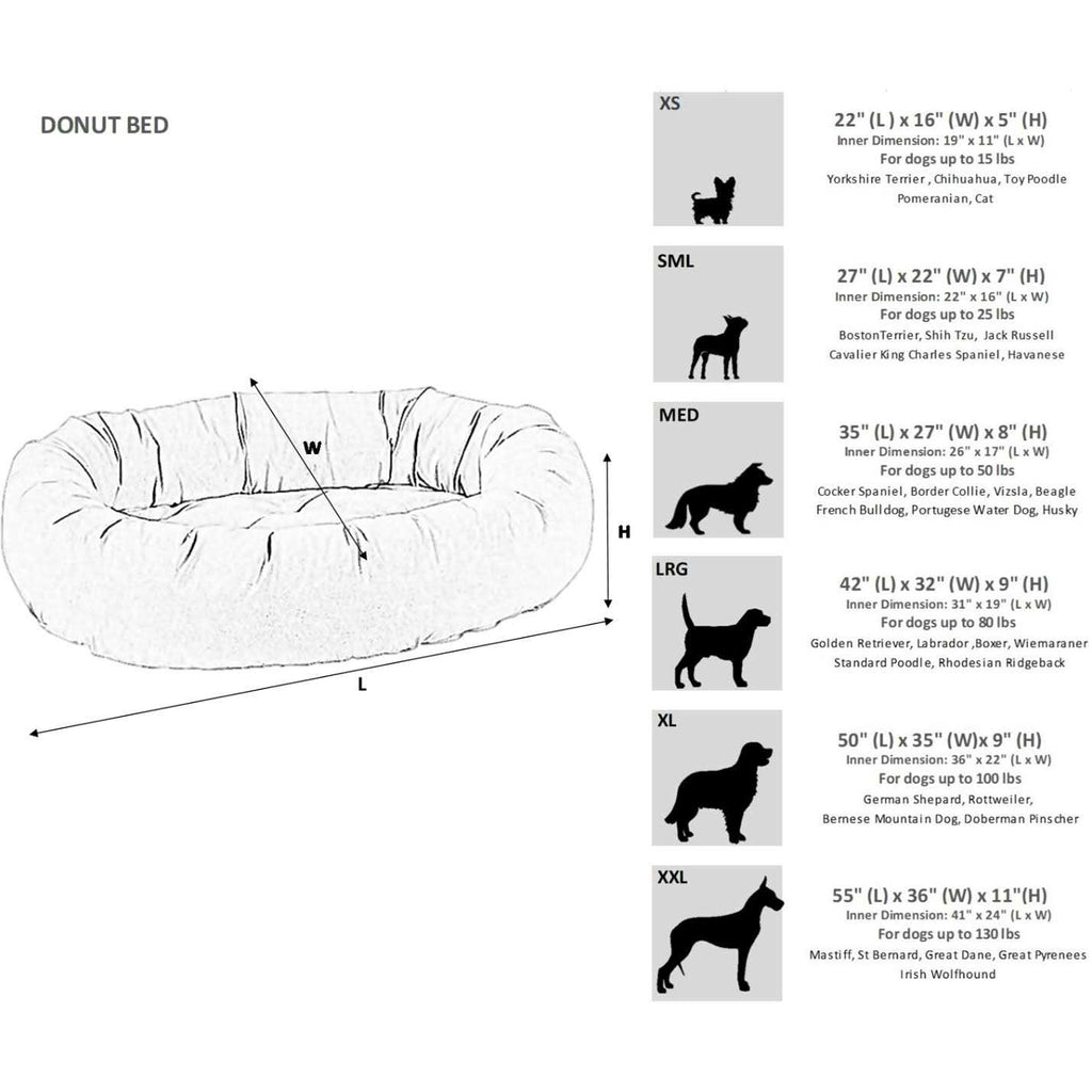 Donut Dog Bed Z98955