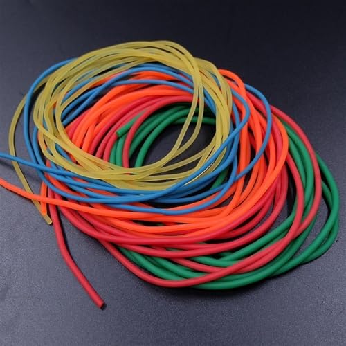 Rubber Tubing 2mm 3mm 4mm 5mm 6mm Elastic Tube Natural Latex 1 Meter OD 3.5mm T68417