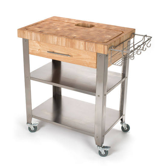 Butcher Block Kitchen Cart V256