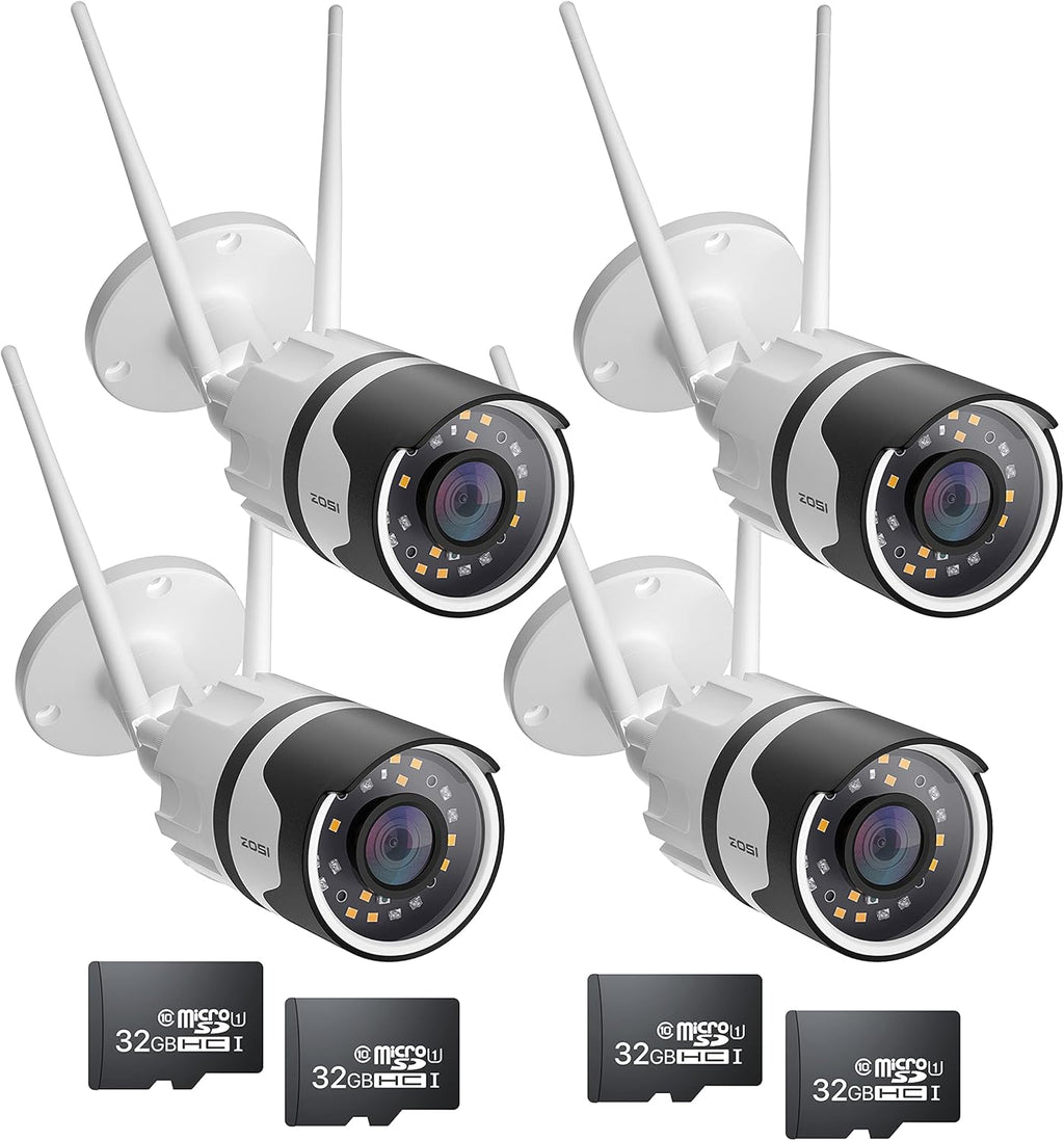 8 Channel 5MP Lite Home Security Camera System with 8 x 1080p Weatherproof Cameras T226812