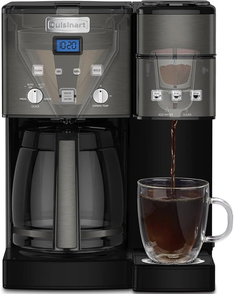 12 Cup Coffee Maker Black/Stainless Steel A541