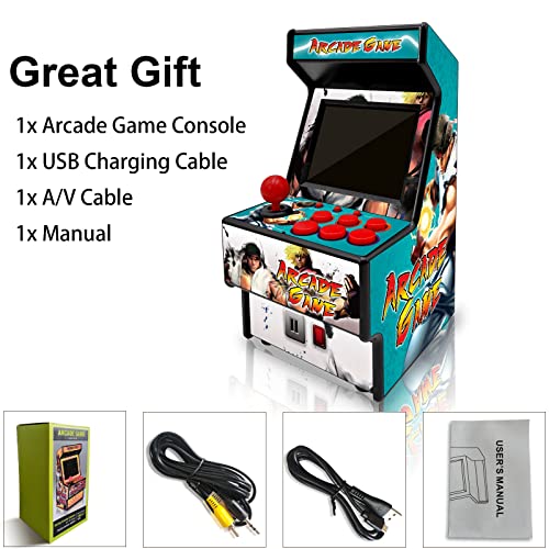 2.8 Inch Screen Handheld Gaming Device with 156 Retro Games (Black) H578