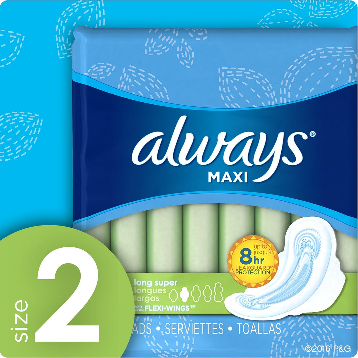 Super Pads with Wings Unscented 32 Count P394606
