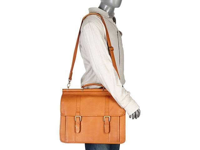 Leather Laptop Briefcase S8582