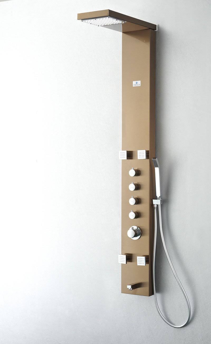 Stainless Steel Thermostatic Shower Massage Panel S995659