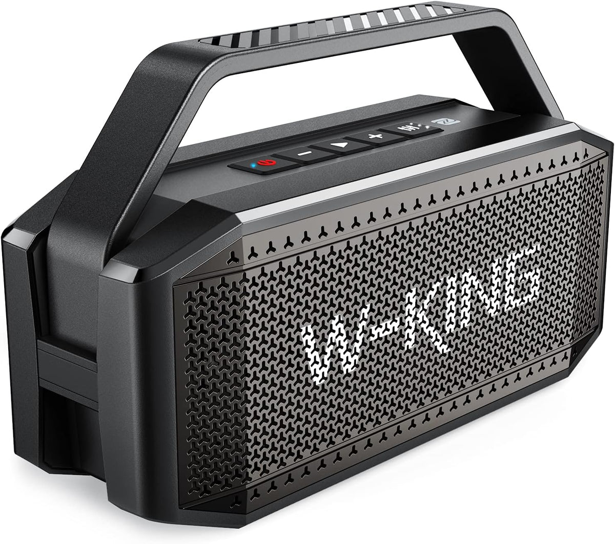 60W Portable Bluetooth Speaker with Deep Bass, IPX6 Waterproof, 40H Playtime P385