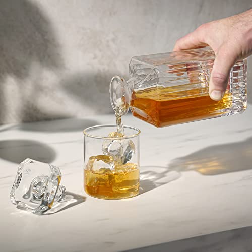 Set of 4 Crystal Rocks Glasses D34117
