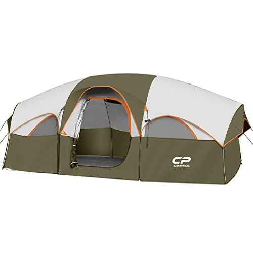 8 Person Camping Tent with Carry Bag A16160