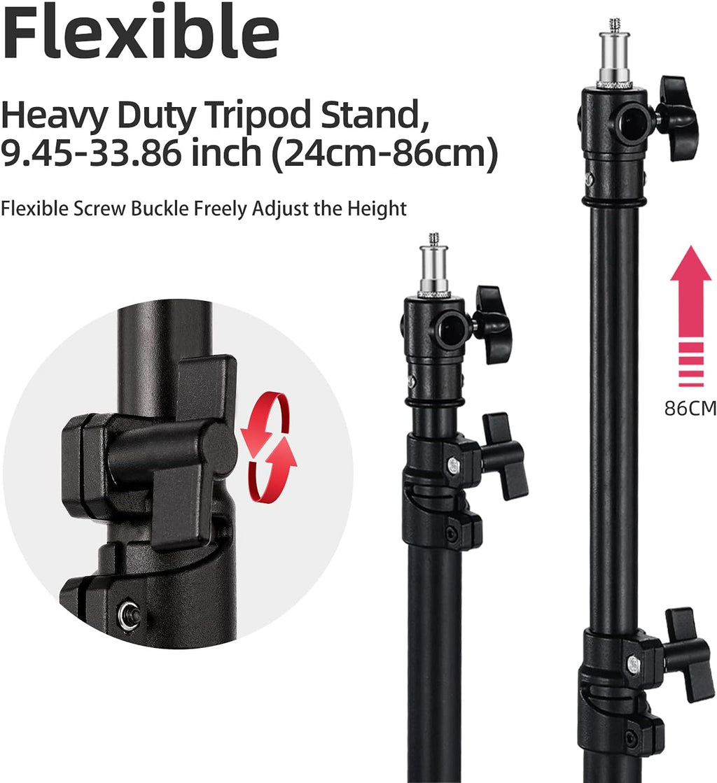 Photography Tripod Light Stand Base with Casters K216
