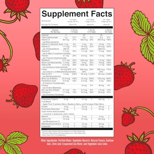 Vegan Liquid Multivitamin Multimineral, 32 Fl Oz S907985