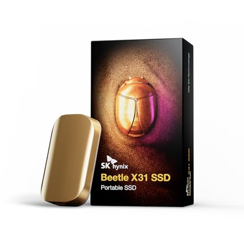 1TB Portable SSD with DRAM, USB 3.2 Gen2, External Hard Drive I98871