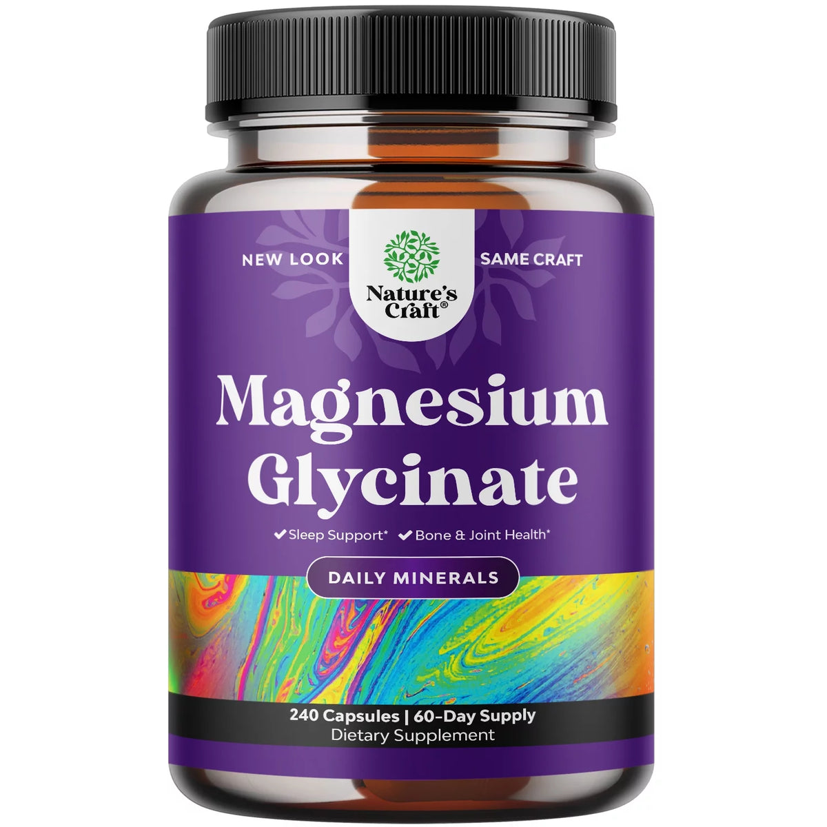Chelated Pure Magnesium Glycinate 400mg per serving Vegan 400mg Elemental Magnesium Buffered Chelate L869558